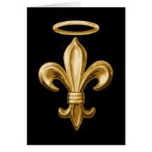 Fleur de Halo Greeting Cards