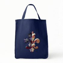 Fleur de Independence Flag tote bag
