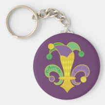 Fleur de Jester Key Chains