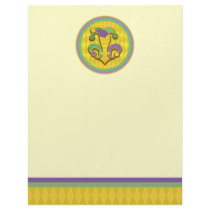 Fleur de Jester Custom Letterhead