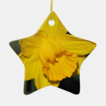 Fleur de jonquille décoration pour sapin de noël