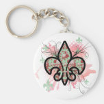 fleur de leis porte-clef