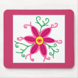 Fleur de lèvres de Kissy Tapis De Souris