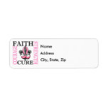 Fleur De Lis 3 Breast Cancer