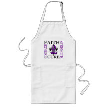 Fleur De Lis 3 Epilepsy Apron
