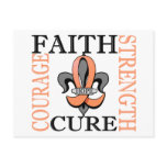 Fleur De Lis 3 Uterine Cancer