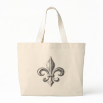 Fleur de Lis Tote Bags