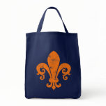 Fleur-de-lis Canvas Bag