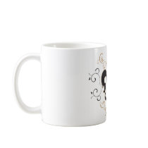 Fleur De Lis: Black and Gold Mugs