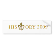 FLEUR DE LIS BUMPER STICKERS