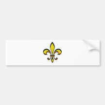 Fleur De Lis Bumper Stickers