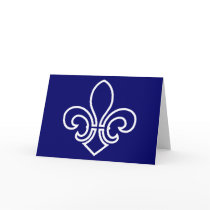 Fleur de Lis Greeting Cards