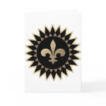 Fleur De Lis Card
