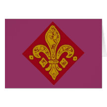 Fleur De Lis Cards