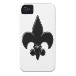 Fleur De Lis iPhone 4 Case-Mate Cases