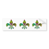 Fleur-de-Lis  Collection Bumper Stickers
