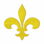 Fleur De Lis - Customizable - Add Your Own Text Hoodie