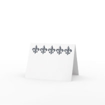 Fleur de lis customizable note or greeting card