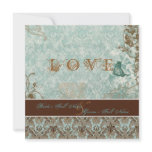 Fleur de Lis Damask – Modern Weddings Invitations