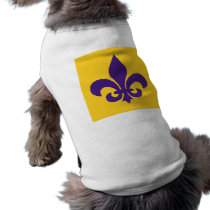 Fleur de Lis Dog Pullover Dog Tshirt