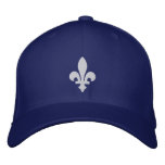 Fleur de lis Embroidered Hat