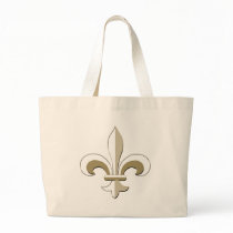 Fleur de lis - Gold Tote Bag