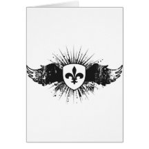 Fleur De Lis Greeting Cards