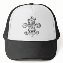 fleur de lis hat