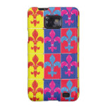 Fleur De Lis In vibrant Étui Samsung Galaxy S2