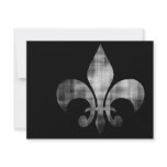 Fleur-de-lis Custom Announcement