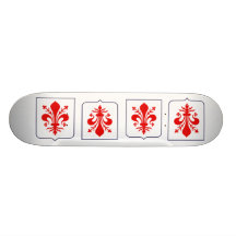Fleur de lis, Italy Skate Board Decks