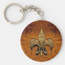 Fleur-de-Lis Key Chain