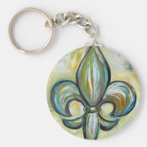 fleur_de_lis key chain
