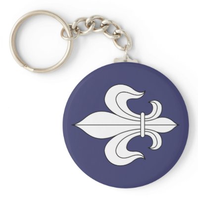 Fleur De Lis - Key Chain by carlj56