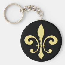Fleur De Lis Key Chains