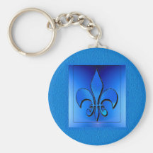 Fleur De Lis Keychain