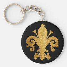 Fleur-de-lis Keychains