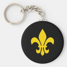 Fleur de Lis Keychains