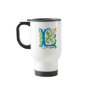 Fleur-de-lis L Monogram Mug