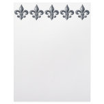Fleur de lis letterhead stationery