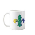 Fleur De Lis Mardi Gras New Orleans Coffee Mugs