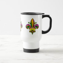Fleur de lis Mask Coffee Mug
