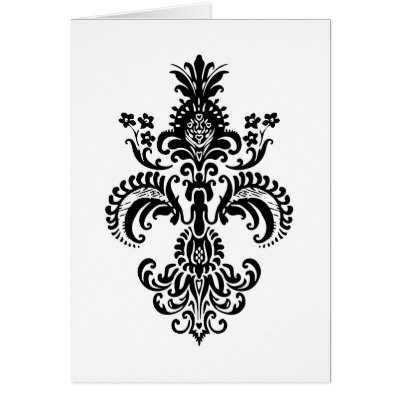 Fleur de lis Meditation Cards by ARTegrity