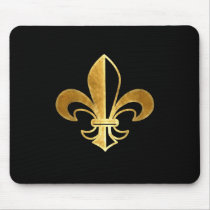 Fleur de lis. mouse pad