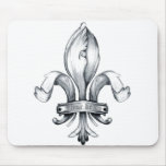 Fleur de Lis Mousepad - Customized