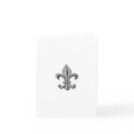 Fleur de Lis Notecard