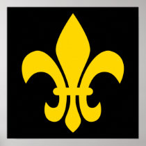 Fleur de Lis Print