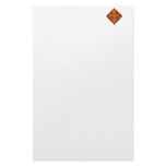 Fleur De Lis Red Stationery