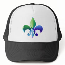 Fleur-de-Lis:  Signature Patterns by Naveen Mesh Hats