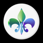 Fleur-de-Lis:  Signature Patterns by Naveen magnets
